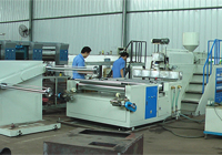 Extruders of blister foils